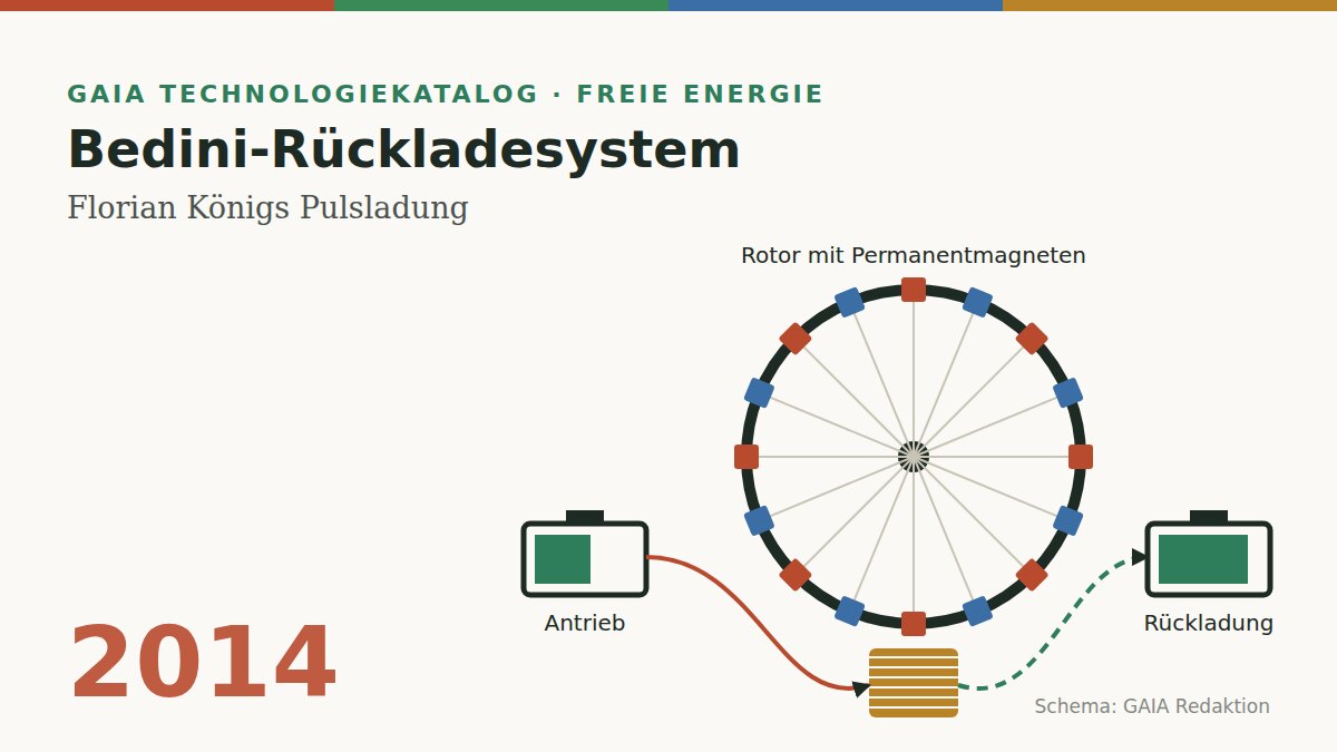 Pulsladung nach Bedini und Ritter 2014: Florian Königs Open-Source-Versuche