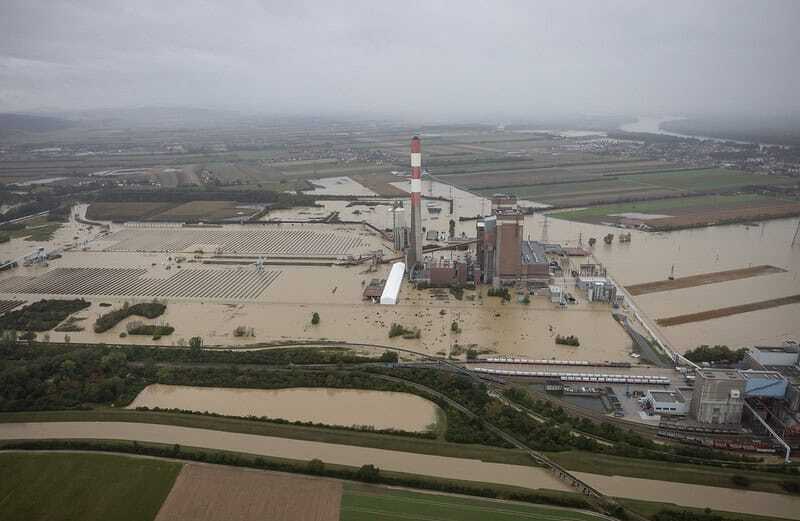 Kraftwetk unter Wasser